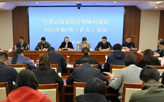 省医保局召开党组（扩大）会议认真学习贯彻习近平总书记考察云南重要讲话重要指示精神